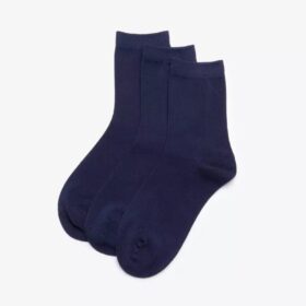 3 Pack Crew. Navy Socks 3 Pack Crew. Navy Socks