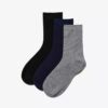 3 Pack Crew.Socks Black Multicolor