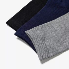 3 Pack Crew.Socks Black Multicolor 3 Pack Crew.Socks Black Multicolor