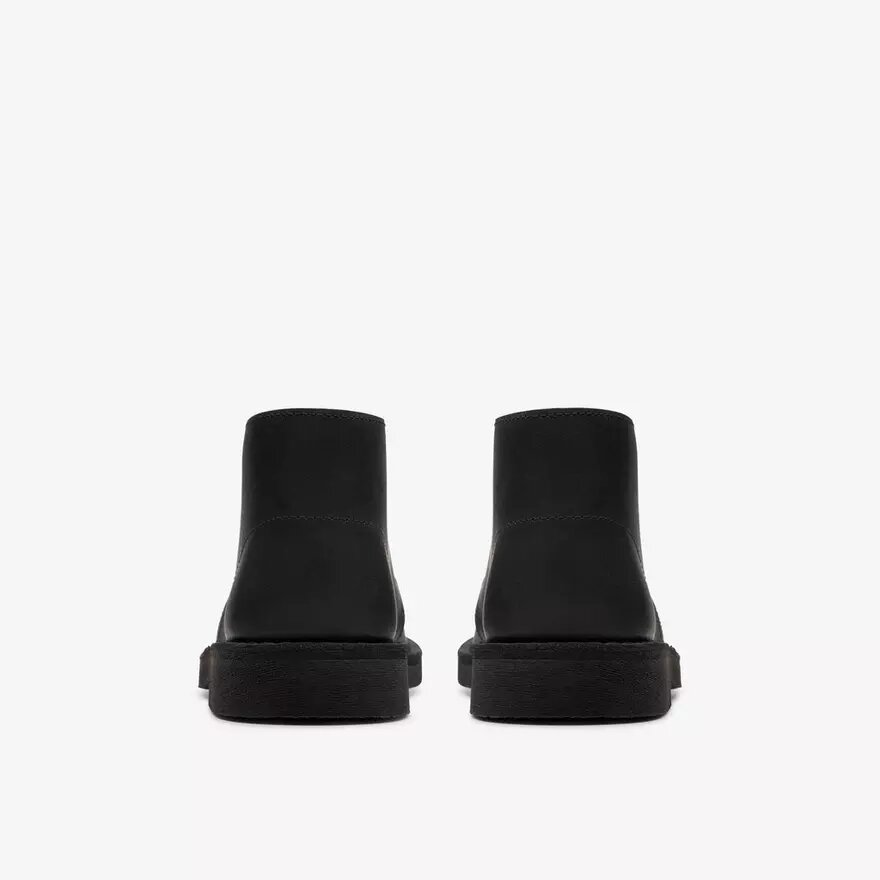 Boys Desert Boot Older Black Leather Boots Us Boys Desert Boot Older Black Leather Boots Us