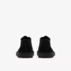 Boys Desert Trek Older Black Suede Ankle Boots Us