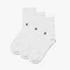 Cloud Steppers 3 Pack Crew. White Socks Cloud Steppers 3 Pack Crew. White Socks