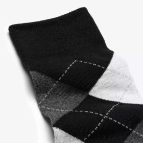 Interest Crew Dark Grey Socks