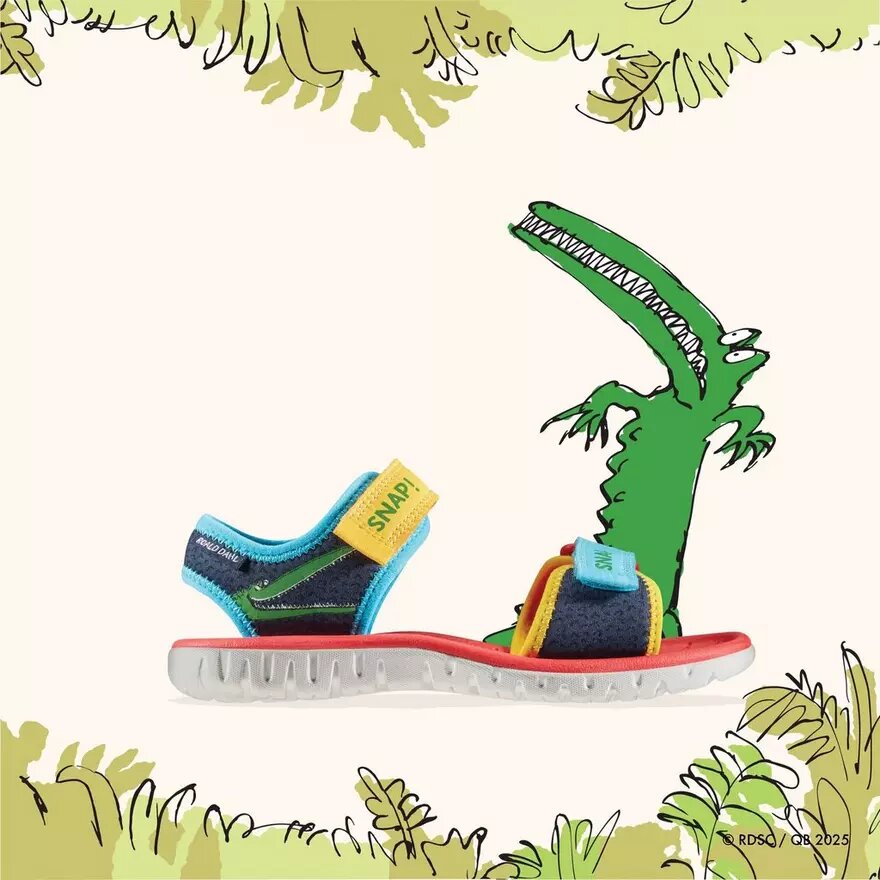 Kids Surfing Ace Navy Print Flat Sandals Us Kids Surfing Ace Navy Print Flat Sandals Us