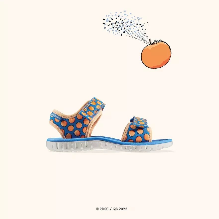 Kids Surfing Air Blue Flat Sandals Us Kids Surfing Air Blue Flat Sandals Us