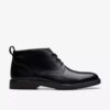 Men’s Aldwin Chukka Black Leather Boots Us Men’s Aldwin Chukka Black Leather Boots Us