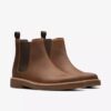 Men’s Clarkdale Easy Beeswax Leather Chelsea Boots