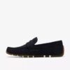 Men’s Corsley Bar Navy Suede Loafers
