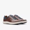 Men’s Mapstone Lace Mahogany Leather Sneakers