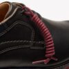 Men’s Monahan Plain Black Leather Oxford Shoes| Clarks