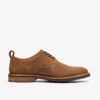 Mens Aldwin Lace Tan Suede Oxfords