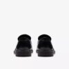 Mens Aldwin Step Black Leather Loafer Shoes