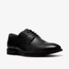 Mens Bowburn Cap Black Leather Oxford Mens Bowburn Cap Black Leather Oxford