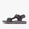 Mens Breeze Trail Grey Sandals| Clarks