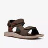 Mens Breeze Trail Olive Sandals