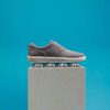 Mens Brodin Seam Grey Suede Sneakers