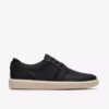 Mens Brodin Seam Navy Sneakers