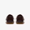 Mens Charmouth Lace Brown Leather Boat Shoes