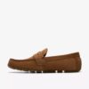 Mens Corsley Bar Cola Suede Loafers