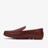 Mens Corsley Plain Tan Leather Loafers