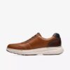 Mens Craftwell Lace Tan Leather Shoes