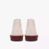 Mens Desert Boot White Leather Desert Boot