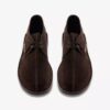 Mens Desert Trek Dark Brown Shoes Us