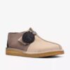 Mens Desert Trek Grey Combination Desert Trek