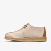 Mens Desert Trek White Combination Leather Desert Trek
