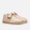 Mens Desert Trek White Combination Leather Desert Trek