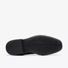 Mens Dresslite Cap Black Leather Oxford