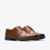 Mens Dresslite Cap Tan Leather Oxford