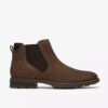 Mens Emmet Easy Cola Suede Chelsea Boots Mens Emmet Easy Cola Suede Chelsea Boots