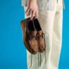 Mens Flexway 2Eye Brown Nubuck Boat Shoe