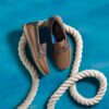 Mens Flexway 2Eye Brown Nubuck Boat Shoe
