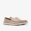 Mens Flexway Step Sand Suede Loafer Slip on Shoes