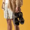 Mens Guideview Trek Beeswax Leather Sandals