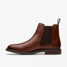 Mens Jaxen Easy Tan Leather Chelsea Boots