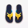 Mens M Breeze Yellow Combination Flip Flop