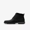 Mens Maplewalk Rise Black Leather Ankle Boots Mens Maplewalk Rise Black Leather Ankle Boots