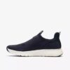 Mens Motion Trek in Navy Knit Sneakers
