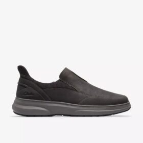 Mens Mullan Step Dark Brown Leather Shoes