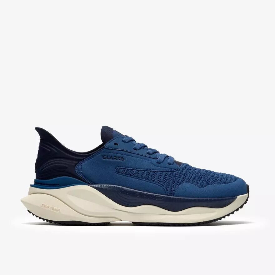 Mens Pace Walk Blue Sneakers Mens Pace Walk Blue Sneakers