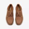 Mens Sailview Lace Light Tan Nubuck Boat Shoes