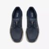 Mens Sailview Lace Navy Nubuck Boat Shoes