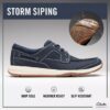 Mens Sailview Lace Navy Nubuck Boat Shoes