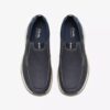 Mens Sailview Step Navy Nubuck Slip-On Boat Shoes