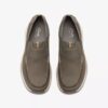 Mens Sailview Step Taupe Nubuck Slip-On Boat Shoes