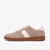 Mens Seco Speed Dark Sand Suede Sneakers
