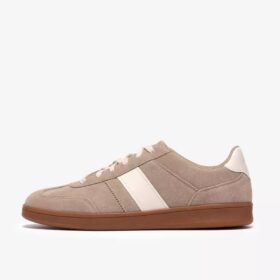 Mens Seco Speed Dark Sand Suede Sneakers